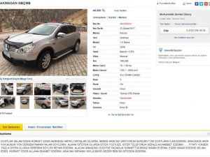 Araç Satış İlanını Şiirle Yapınca Sosyal Medyada Büyük İlgi Gördü