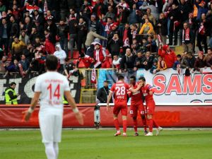 Samsunspor’dan Farklı Galibiyet