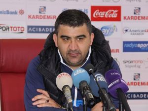 “Hem Karabükspor’u Hem De Hakemi Tebrik Ediyorum”