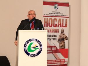 Giresun Üniversitesi’nde ‘Hocalı Soykırımı’ Sempozyumu Düzenlendi