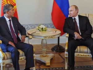Putin Kırgızistan’da