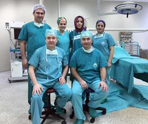 Rize'de İlk Kez Kapalı Yöntemle Rahim Kanseri Ameliyatı Yapıldı