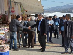 Görele Belediye Başkanı Erener, Pazar Yerini Gezdi