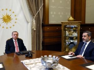 Cumhurbaşkanı Mit Müsteşarını Kabul Etti