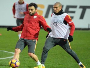 Galatasaray Çift Antrenman Yaptı