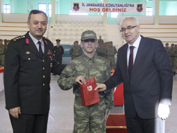 Rize'de Erlerin Yemin Töreni Yapıldı