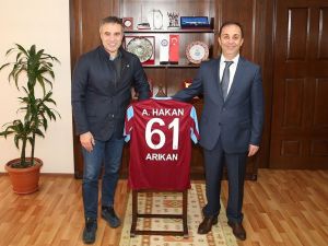 Yanal, Trabzon Emniyet Müdürü Arıkan’ı Ziyaret Etti