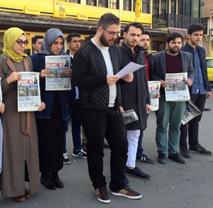 Rize’nin AK Gençleri Kılıçdaroğlu'na 'Evet' Gazetesi Gönderdi