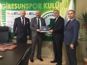 Giresun Federasyonu’ndan Giresunspor’a Ziyaret