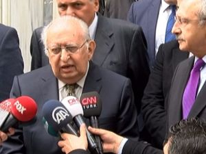 Kılıçdaroğlu, Hüsamettin Cindoruk İle Görüştü