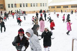 Düzce’de Okullara Kar Tatili