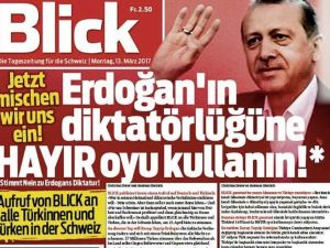 İsviçre Türk Federasyonundan Skandal Manşete Sert Tepki
