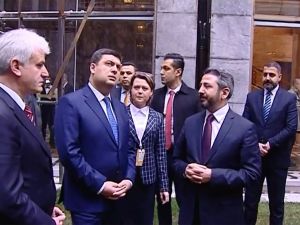 Ukrayna Başbakanı Tbmm’yi Ziyaret Etti