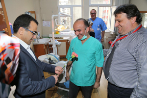 Başkan Esmen'den Tıp Bayramı Ziyaretleri