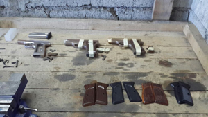 Rize'de Kaçak Silah Üretilen Eve Baskın
