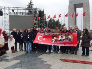 15 Temmuz Şehitlerinin Yakınları Çanakkale Şehitliğinde