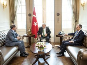 Başbakan’ın Konuğu Dursun Özbek’ti