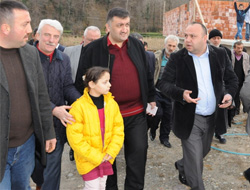 Karal Kalkandere Köylerini Ziyaret Etti