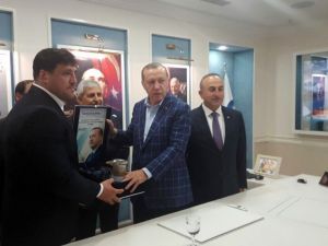 Başpehlivan Kara Cumhurbaşkanı Erdoğan İle Bir Araya Geldi
