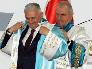 Başbakan Yıldırım’a Fahri Doktora