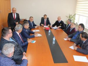 Görele’de Muhtarlar Toplantısı Düzenlendi