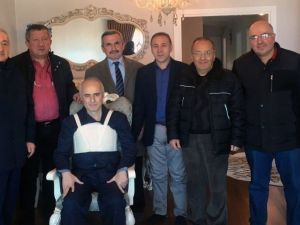 Başhekim Öztürk’e Giresun Basınından "Geçmiş Olsun" Ziyareti