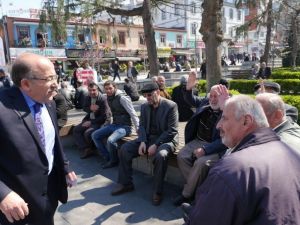 Başkanlar Gümrükçüoğlu Ve Genç, Referandum Çalışmalarını Sürdürüyor