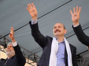 Bakan Soylu’ya Mehterli Karşılama
