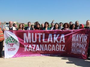 Hdp’nin ’Hayır’ Kampanyasının İkinci Etabı Başladı