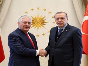 Cumhurbaşkanı Erdoğan, Abd Dışişleri Bakanını Kabul Etti