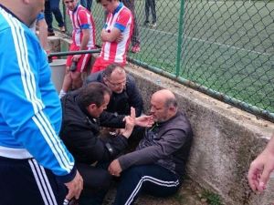 Giresun’da Amatör Maçta Olay