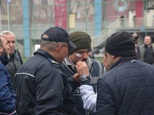 Amatör Maçta Bir Yanda Olay Bir Yanda Kolbastı