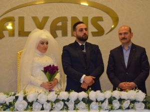 Bakan Soylu Nikah Şahidi Oldu