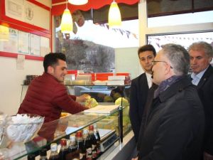 Bakan Ağbal Esnafa Et Fiyatlarını Sordu
