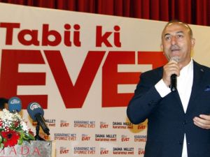 Bakan Çavuşoğlu ’Hayır’cı Milliyetçilere Seslendi