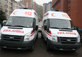 Sağlık Bakanlığı'na 486 Yeni Ambulans