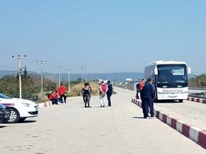 Takım Otobüsleri Maça Giderken Haczedildi