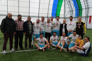 Birimler Arası Futbol Turnuvasını Rize Su Yap İş Müdürlüğü Kazandı