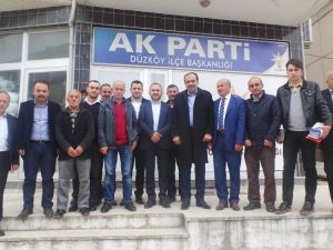 Milletvekili Balta, Ortahisar Ve Düzköy İlçelerinde Referandum Çalışmalarını Sürdürdü
