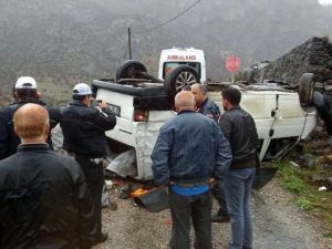 Gümüşhane’de Trafik Kazası: 4 Yaralı