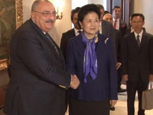 Başbakan Yardımcısı Türkeş, Çinli Mevkidaşıyla Görüştü