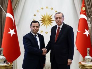 Cumhurbaşkanı Erdoğan Aym Başkanını Kabul Etti