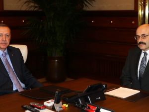Cumhurbaşkanı Erdoğan Yök Başkanını Kabul Etti