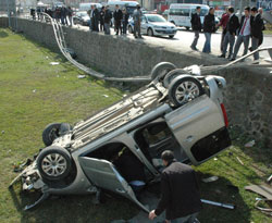 Rize'den Trabzon'a Gidemedi 1 Yaralı