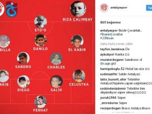 Trabzonspor Maçı 11’inde Yer Alanların Çocukluk Fotoğrafları Paylaşıldı