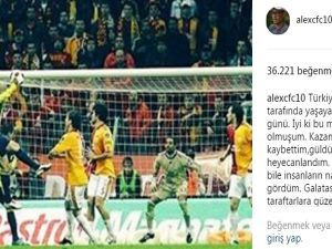 Alex’ten Derbi Paylaşımı