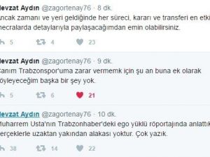 Trabzonspor Yönetiminde Kriz