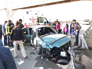 Rize'de Trafik Kazası  4 Yaralı