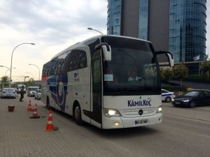 Galatasaray Kafilesi Bursa’ya Geldi