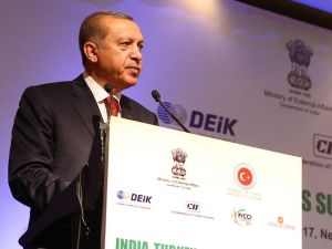 Erdoğan Hindistan’da Konuştu